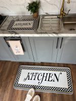ست دوتیکه زیرسینکی و نمگیر KITCHEN شطرنجی