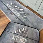 ست دوتیکه زیرسینکی و نمگیر KITCHEN قاشق و چنگال