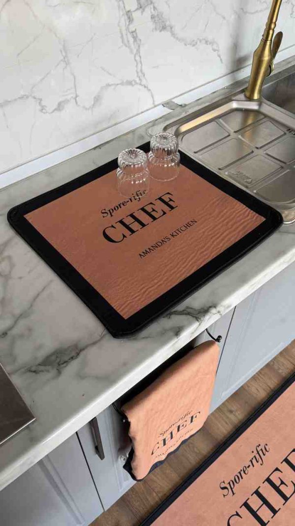 ست دوتیکه زیرسینکی و نمگیر CHEF - تصویر 2