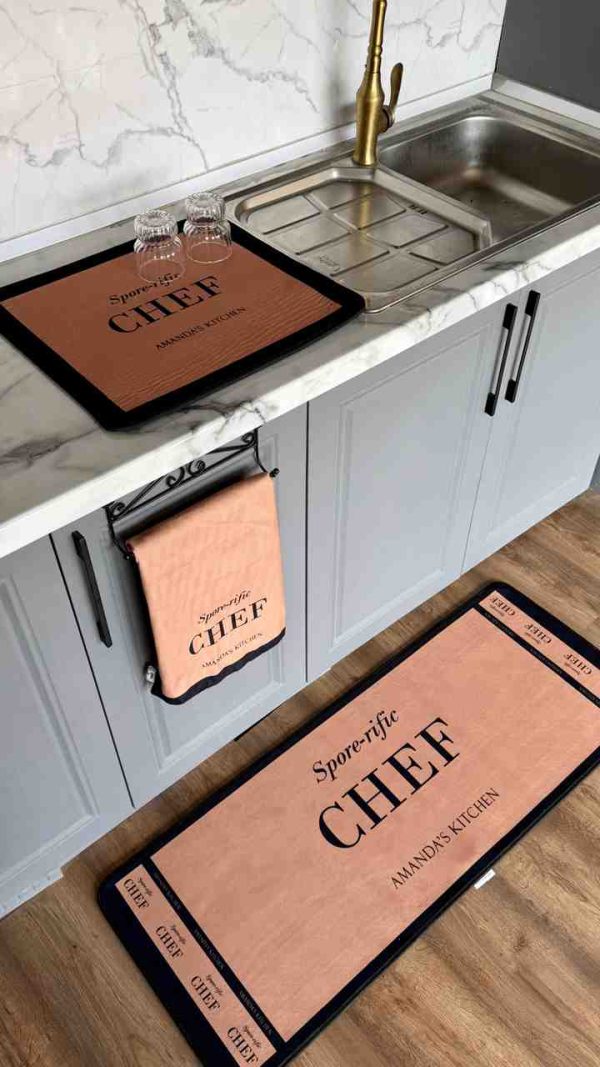 ست دوتیکه زیرسینکی و نمگیر CHEF - تصویر 3
